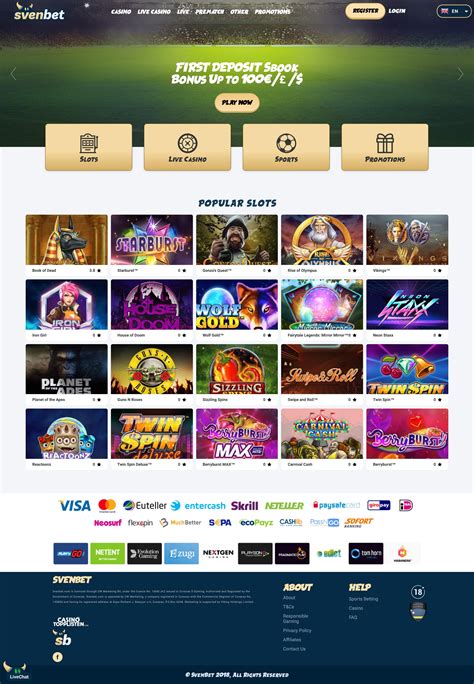 Svenbet casino app